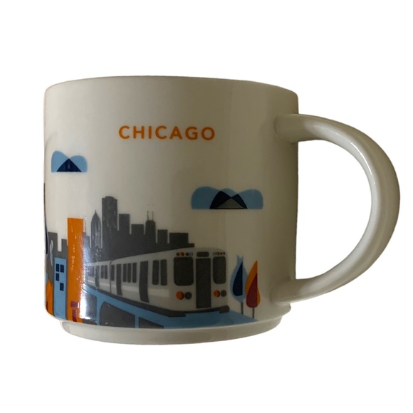 Starbucks Chicago 2015 You Are Here Collection Mug Collectible Cup 14 Fl Oz - Picture 8 of 9